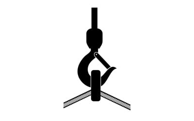 Żuraw Logo Construction Vector Symbol 18