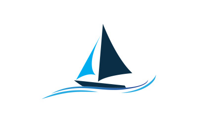 Ocean Cruise linear Ship Silhouette logo Vector 23