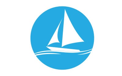 Ocean Cruise linear Ship Silhouette logo Vector 55