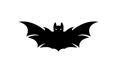 Bat Vector Icon Logo Template Illustration Design 3