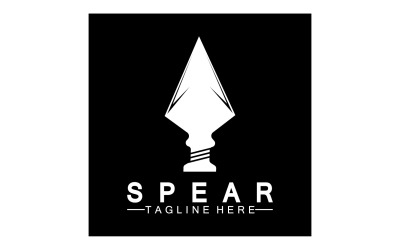 Spear Logo Lcon Vector Illustration Design 18