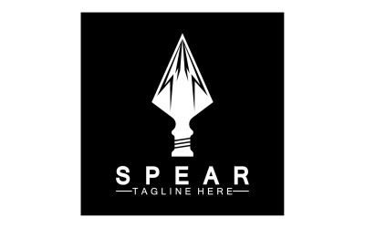 Spear Logo Lcon Vector Illustration Design 20