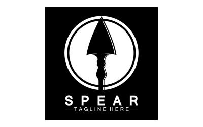 Spear Logo Lcon Vector Illustration Design 28