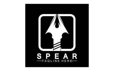Spear Logo Lcon Vector Illustration Design 37