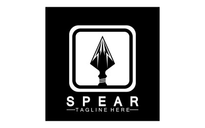 Spear Logo Lcon Vector Illustration Design 38