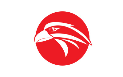 Eagle ikon logótervező vektorsablon 17