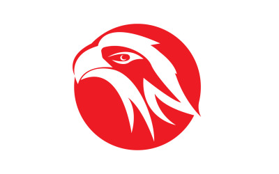 Eagle ikon logótervező vektorsablon 28