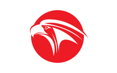Eagle ikon logótervező vektorsablon 30