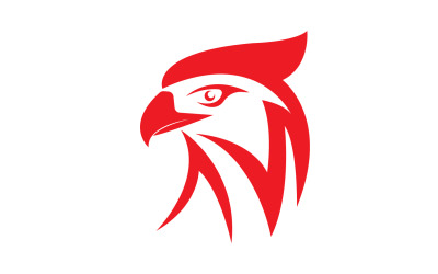 Eagle ikon logótervező vektorsablon 9