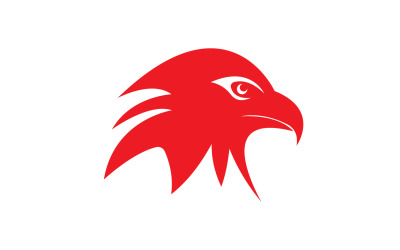 Orzeł Ikona Logo Projekt Wektor Szablon 10