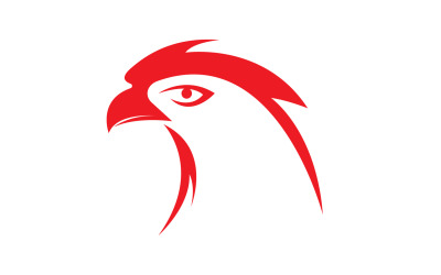 Orzeł ikona Logo projekt wektor szablon 2