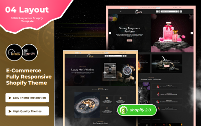 Tinton World - Premium Saat, Parfüm, Pırlanta ve Mücevher Minimalist ve Temiz | Shopify OS 2.0
