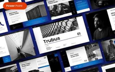 Trubus – Шаблон бизнес-презентации PowerPoint
