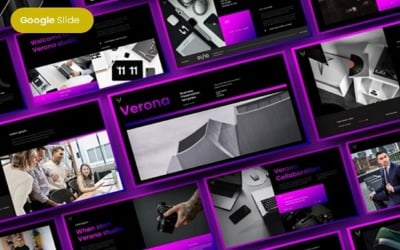 Verona - Plantilla de diapositiva de Google de negocios