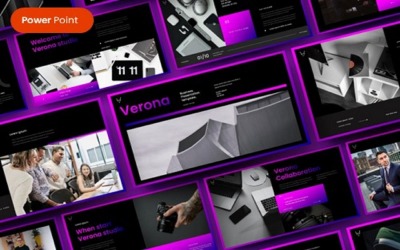 Верона – Шаблон бизнес-презентации PowerPoint