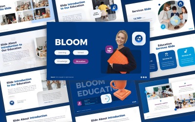 Bloom - Mehrzweck-PowerPoint-Vorlage für Bildung