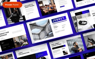 Jebret - Modello di PowerPoint per affari