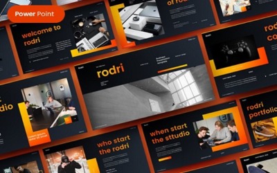 Rodri – Business PowerPoint sablon