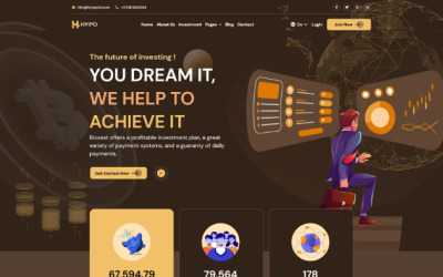HYIPO - HYIP Investment HTML5-mall