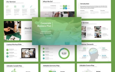 Corpora Corporate Business Keynote-sjabloon
