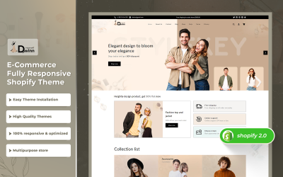 Davinn - Modebutik Shopify 2.0 Responsive Theme