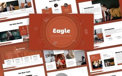 Eagle - Utbildning Multipurpose PowerPoint-mall