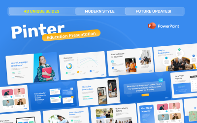 品特教育的PowerPoint模板