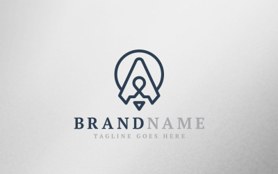 Rocket Letter Logo Design Template