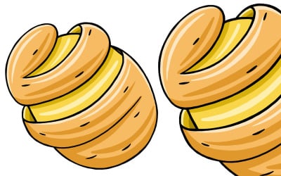 Potatoes Vector Illustration