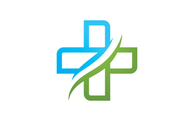 Logo médical signe modèle vector illustration design V5