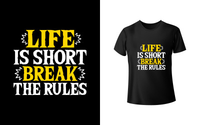 Modello di progettazione SVG per t-shirt tipografia creativa pronta per la stampa