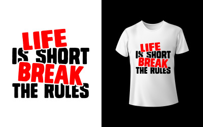 Modern Inspirational Print-Ready Typography T-shirt SVG Design