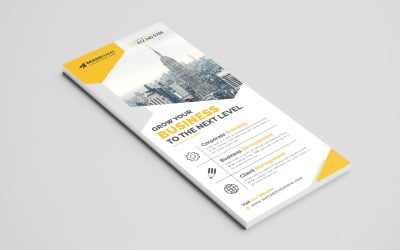 Corporate DL Flyer, Rack Card Design Template