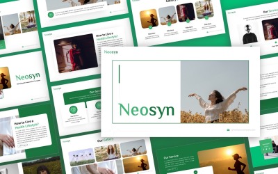 Neosyn - Plantilla de PowerPoint multipropósito de salud mental