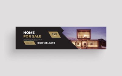 Real Estate Home LinkedIn-Titelfoto-Design