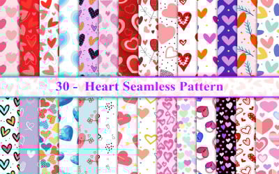 Kalp Dikişsiz Desen, Aşk Dikişsiz Desen, Sevgililer Günü Dikişsiz Desen