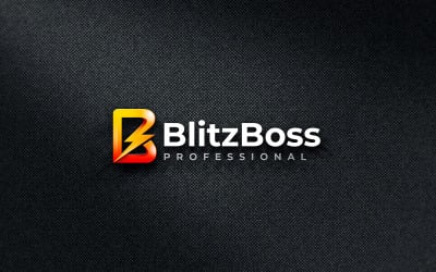 Letter B - Blitz Logo Template