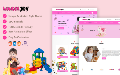 WonderJoy T﻿oys HTML-mall