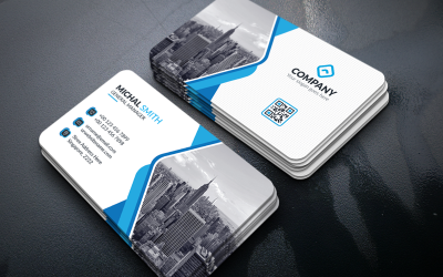 Visitenkartenvorlagen Corporate Identity Vorlage v142