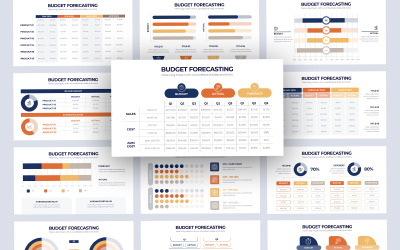 Budget Forecasting Infographic Google Slides Template