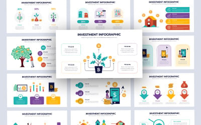 Affärsinvesteringar Infographic Google Slides Mall