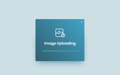 Hochladen von Image Widget Hero Header Landing Page Adobe XD Template Vol 031