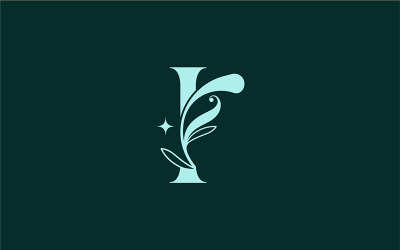Elegante logotipo de belleza floral Royal Logo I