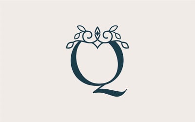 Brand Logo Design Template Beauty Cosmetic Q