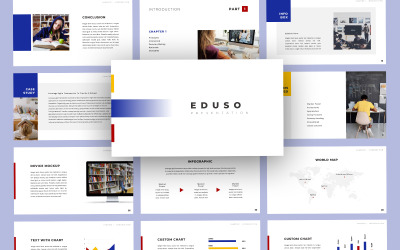 Eduso Edukacja Szablon PowerPoint