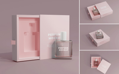 Mockup voor parfumverpakkingen 3