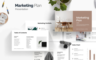 Prezentacja planu marketingowego Powerpoint