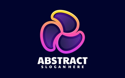 Abstract Line Art Logo Design