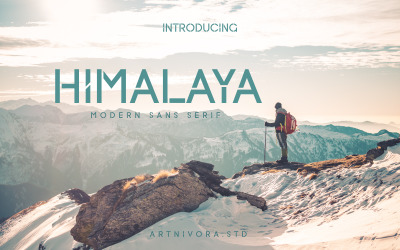 Himalaya - Sans Serif Font