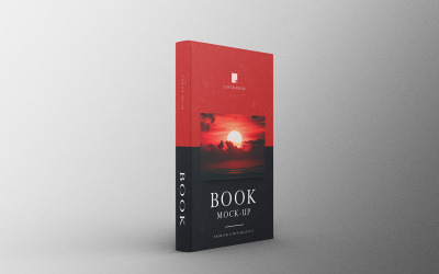 Book Mockup PSD Template Vol 08